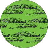 Bonateks, Ronde digitaal bedrukte muismat, antislip onderkant, voor kantoor en thuis, diameter: 22 cm