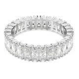 Swarovski Re Matrix Ring Dames Zilver Kristal Maat 16