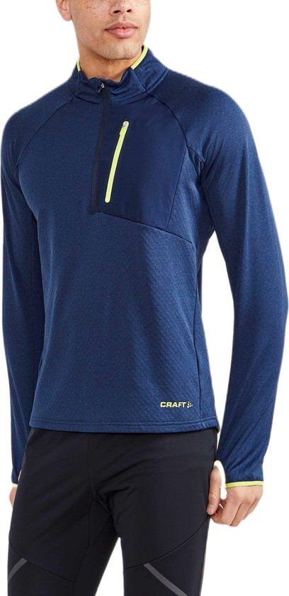 Craft CORE TRIM THERMAL MIDLAYER Running Top - Men - Blue - L