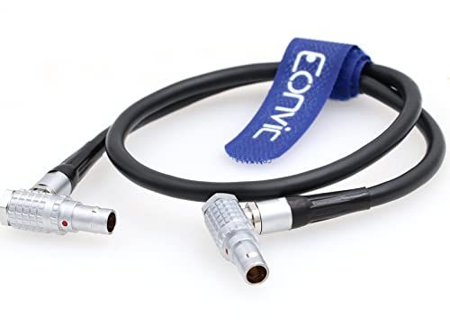 EONVIC Tijdcode-kabel voor geluidsapparaten Zaxcom Denecke Alexa XL-BHL-LL 5pin naar 5pin mannelijke connector (rechte hoek 5 pin)