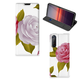B2Ctelecom Sony Xperia 5 II Smart Cover Roses