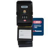 ABUS Kofferband 620TSA/192 met TSA-slot - 3-cijferige Code, Zwart
