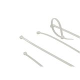 ACT Tie wraps | kabelbinders transparant, lengte 203 mm, breedte 4,6 mm