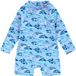 Louise Misha Bade-Jumpsuit Amrit Blue Pastoral Fields Maat: 7Y