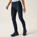 Regatta Broek Wandelen Dames Stretch Waterafstotend Blauw Polyester/Elastane Lente/Zomer