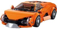 Sluban ModelBricks: Voiture de sport orange, jouet de construction
