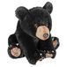 Wild Republic Artist Collection Zwarte Beer, 38 cm, pluche dier, gevuld met gerecyclede waterflessen