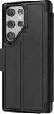 Tech21 EvoLite Wallet Case voor Galaxy S23 Ultra – Portemonneehoes met 3 kaartsleuven in het zwart