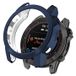 Garmin Coque Fenix 7X/7X Solar en TPU Galvanisé - Bleu Minuit