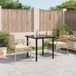 Maison Exclusive - Ensemble de jardin 3 pièces avec coin repas et coussins, beige, en polyrotin