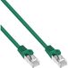 Inline FTP Cat.5e Netwerkkabel - 0.3m - Groen
