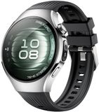 By Qubix Qubix - Siliconen bandje 'True Fit' - Zwart - Geschikt voor Huawei Watch 5 - 46mm