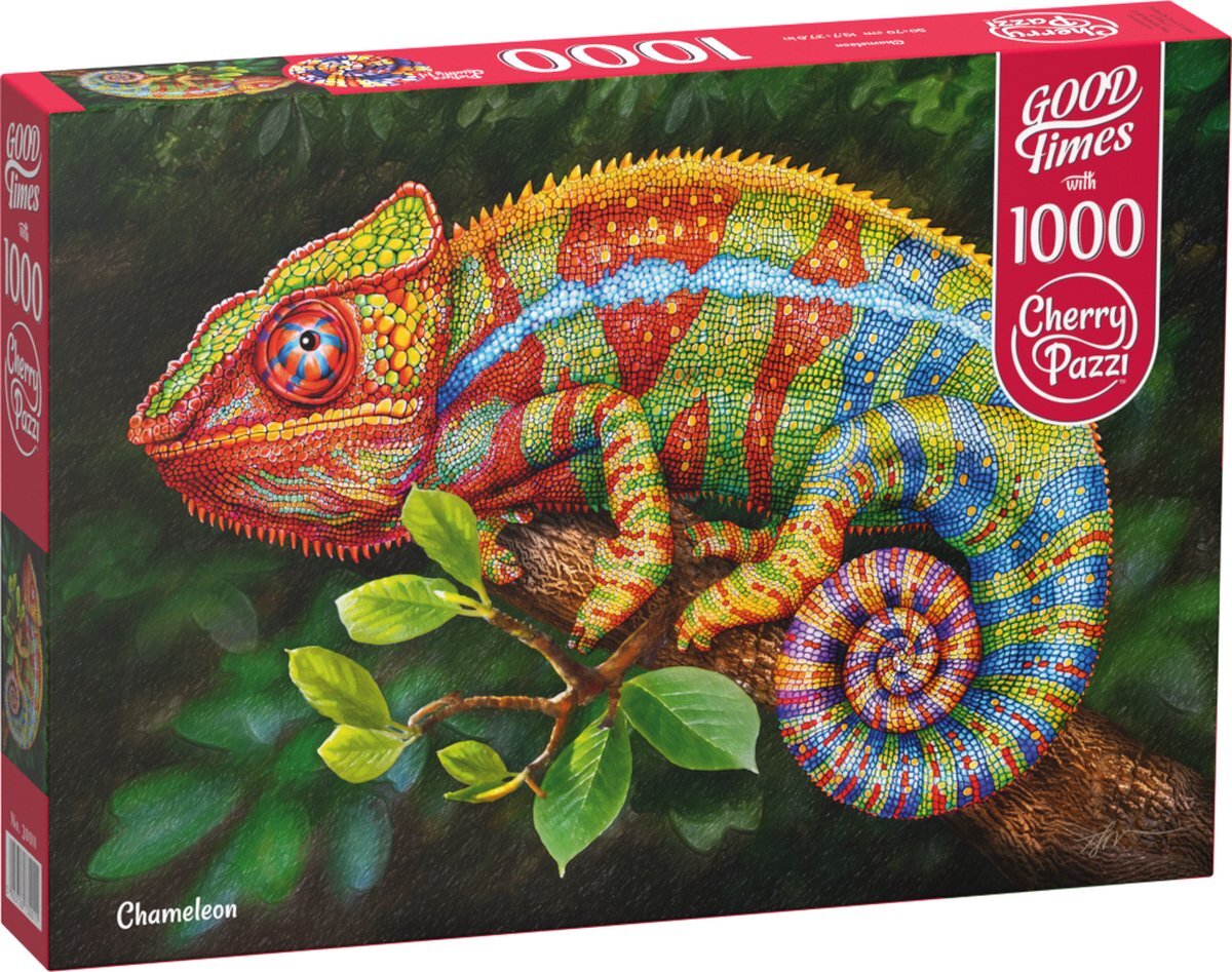 Cherrypazzi Chameleon Puzzel 1000 Stukjes