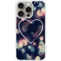 Coeur Love Bedrukt siliconen hoesje compatibel met iPhone 15 Pro