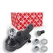febi bilstein 43074 Draagscharnier met kroonmoer en splint, 1 stuk | Compatibel met: TOYOTA AURION, CAMRY Stufenheck, CAMRY Stufenheck
