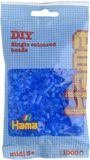 Hama Strijkkralen 1000 stuks blauw doorzichtig