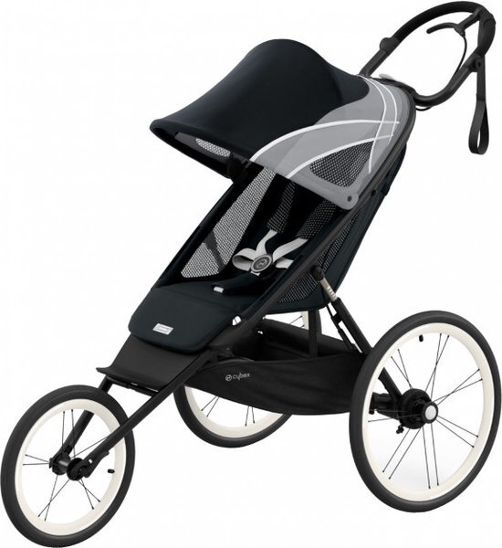 Cybex Avi Jogging Kinderwagen Compleet All Black