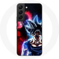 Maniacase Etui voor Samsung Galaxy S22 Anime Dragon Ball Goku en Jiren