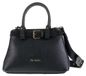 Pierre Cardin Sac à main Cuir véritable Gris Fermeture éclair et bandoulière amovible Gris UNICA 28.5x19x10 cm 55103-ANTRACITE