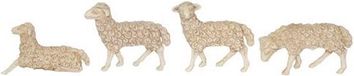 Euromarchi Kerststal Schapen 12 figuren - 7x6 cm