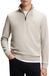 BOSS pour homme. 50468926 Sweatshirt en coton molletonné beige (S), Casuel