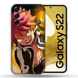 Beschermhoes Samsung Galaxy S22 Beschermhoes, Manga Fairy Tail Natsu