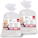 Rayher hobby materialen Rayher Hobby vulmateriaal - 2x - polyester schuim vlokken - 300 gram