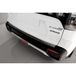 Zwart Suzuki Zwart RVS Achterbumperprotector compatibel met Suzuki S-Cross II 2022- 'Ribs'
