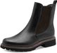 Tamaris Dames Chelsea Boots Zwart Synthetisch 1-25483-45
