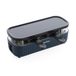 GreenPan Silhouette Connect Gourmet, revêtement antiadhésif en céramique, Oxford Blue | 31 x 10 cm, avec plaque teppanyaki et 2 poêles, jusqu'à 6 appareils peuvent être connectés