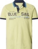 Jan Vanderstorm heren Poloshirt - 72/74 - lichtgroen - Plus Size