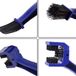 Shenzhen Haorui Industrial Technology Co., Ltd. Brosse de nettoyage de chaîne pour le nettoyage de la chaîne de vélos et de motos - Bleu