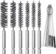 Brosse de forage en acier inoxydable et accessoires de nettoyage - outil polyvalent - 21 pièces