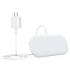 Chargeur double sans fil, 5 bobines, chargeur sans fil avec adaptateur secteur, station de charge Qi 7,5 W pour iPhone 12/12 Pro/SE/11/11Pro/XS/XR/X/8/AirPods2/Pro