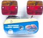 Huismerk Verlichtingsset + magneet 7,5 meter Oranje/Rood