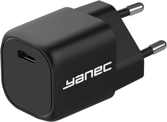 Yanec Compacte GaN lader USB-C 30W - Geschikt voor Apple, Samsung, Huawei