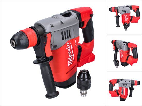 Milwaukee M18CHPX-0 M18 Fixtec SDS-Plus Accuboorhamer 1