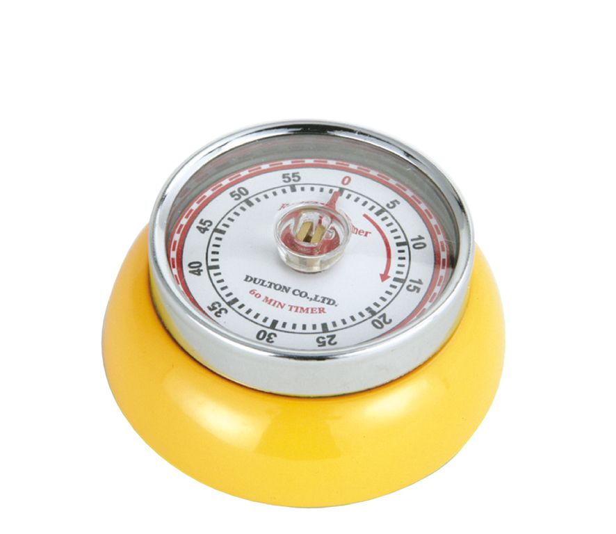 Zassenhaus Speed - Kookwekker - analoog - geel