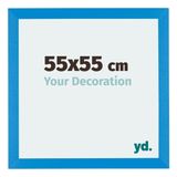 Your Decoration Cadre photo 55x55 cm MDF Clair Bleu Mura