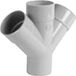 Akatherm PVC kruis T-stuk 40mm 45gr