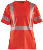 Blåkläder Dames T-shirt High Vis 3336-1013 - High Vis Rood - M
