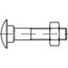 TOOLCRAFT 111425 Vis à tête plate M10 130 mm Tête hexagonale extérieure DIN 603 Acier Galvanisé 50 pièce(s)