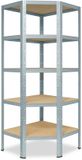 Shelfplaza HOME hoekstelling - 180x60x30 cm - verzinkt - 5 planken