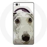 Maniacase Hoesje voor Huawei P8 Lite Hondenras Greyhound