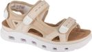 Rieker Sandals 64074 Beige Women's Size 37