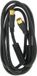 Kopp câble coaxial 1,5m plaqué or