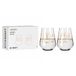 RITZENHOFF Sagengold waterglas 500 ml – Serie Sagengold nr. 1 – set van 2, mythologiemotief, echt goud – Made in Germany