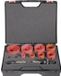Exact 06100 Jeu de scies cloches 10 pièces 22 mm, 29 mm, 35 mm, 44 mm, 51 mm, 57 mm, 64 mm, 68 mm