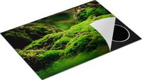 Chefcare Inductie Beschermer Groen Mos - 75x50 cm - Inductie Mat