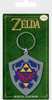 Pyramid International The Legend of Zelda - Hylian Shield Rubber Keychain Merchandise